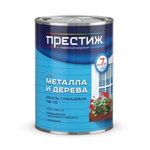 Эмаль ПФ-115 салатная 0,9 кг "ПРЕСТИЖ"