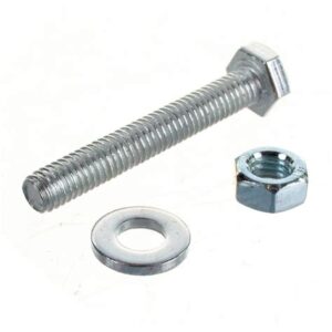 Болт 6х40 шестигр/гол. полная резьба DIN 933(нерж.)