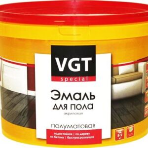 Эмаль ВГТ ВД-АК-1179 д/пола акриловая полумат. венге (2,5 кг) 18740