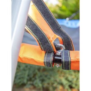 Качели ЧУДЕСНЫЙ САД "Корзинка Шестицветик"цветн.черные нагр.100кг