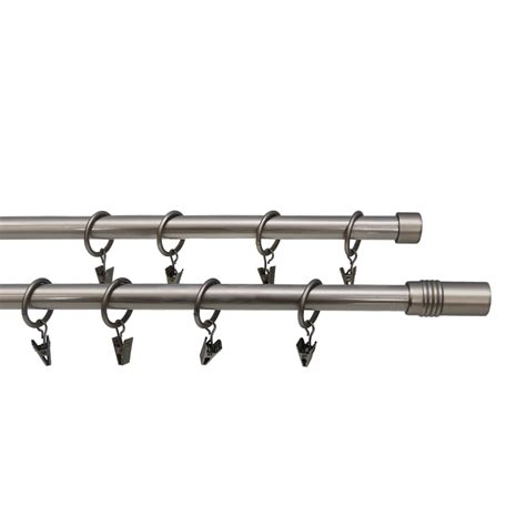 Карниз металл. Лакнея 1,7 Серебро 2-х ряд. 16мм 1022131