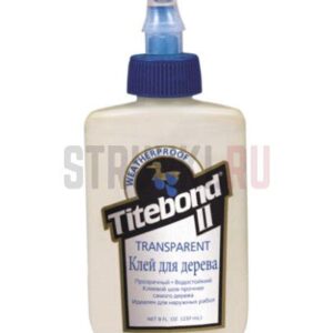Клей влагостойкий для дерева 237 мл прозрачный TITEBOND 1123