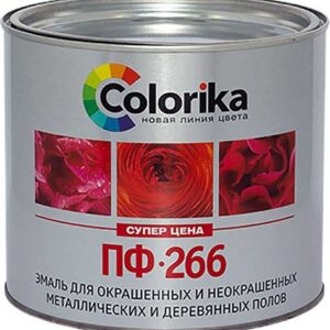 Эмаль ПФ-266 "Colorika" золотистая 0,9кг