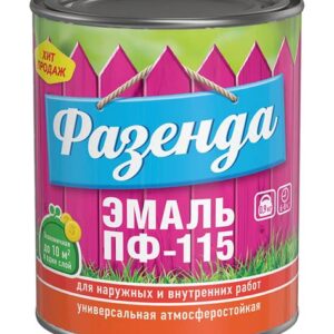 Эмаль ПФ-115 "Colorika" белая 6,0кг