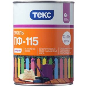 Эмаль ПФ-115 розовая 0,9 кг "ПРЕСТИЖ"