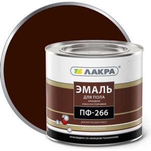 Эмаль ПФ-266 "Colorika" красно-коричневая 6,0кг