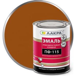 Эмаль ПФ-115 "Colorika" коричневая 6,0кг