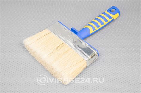 Кисть плоская АКОР ПРОФИ 120х25мм,2-х комп.ручка 16025120