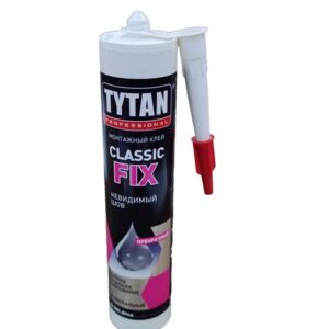 Клей TITAN проф. монтаж. Classic Fix каучуков.прозрач. 310мл 7841 114 2773 43340