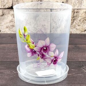 Кашпо д/орхидеи 1,2л с/подстав. Башкирия М1603 (в асс.)183562