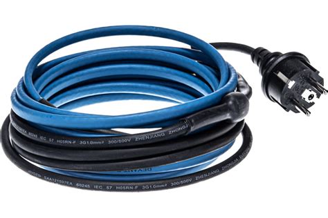 Кабель греющ.саморегулир.на трубу 15MSR-PB 4м 60Вт компл.510617