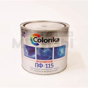 Эмаль ПФ-115 "Colorika" салатовая 0,8кг