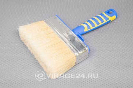 Кисть плоская АКОР ПРОФИ 120х35мм,2-х комп.ручка 16035120