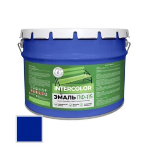 Эмаль ПФ-115 синяя 0,9 кг "ПРЕСТИЖ"