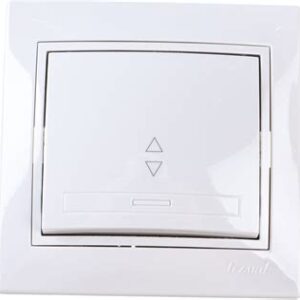 Выключатель 1-кл СП Мира проход. бел/бел. 701-0202-105