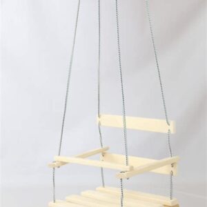 Качели подвесные 50х50х40см деревяннные 3136683