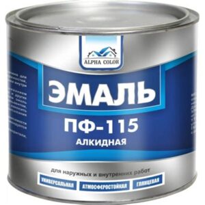 Эмаль ПФ-115 парижская зелень 1,9 кг "ПРЕСТИЖ"