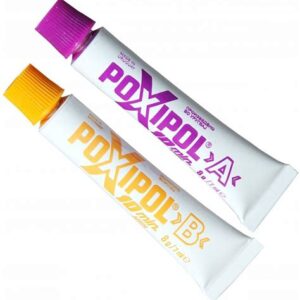 Клей POXIPOL прозрачный 14мл (красная этикетка)(10747  00150