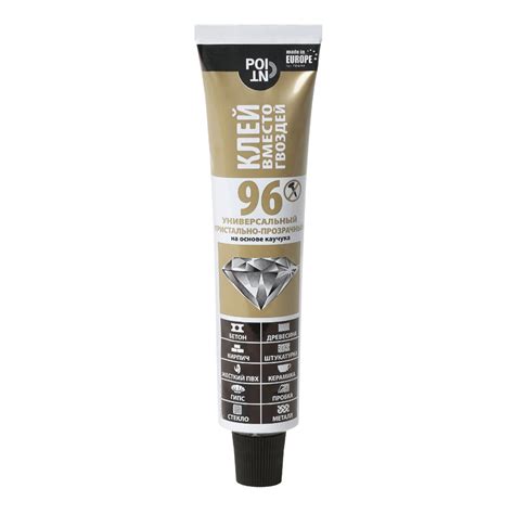 Клей "POINT" вместо гвоздей 80мл прозрачный 03-1-0-196