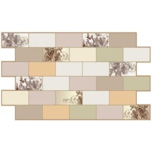 Панель стеновая декорат. ПВХ Грейс 966х484 Плитка Ар Нуво