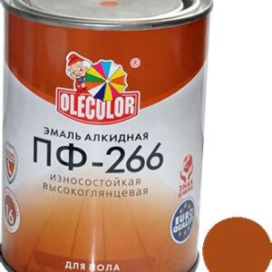 Эмаль ПФ-266 "Colorika" желто-коричневая 2,7кг