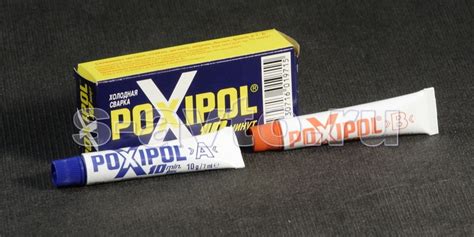 Клей POXIPOL металл. 14мл (синяя этикетка)10746 00149