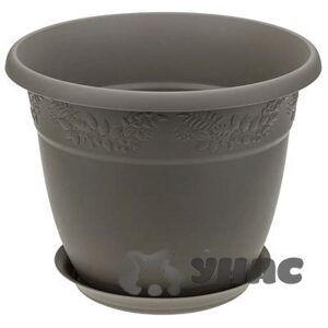 Кашпо Рябина 220мм 3,6л с/поддоном ( в асс.) М3055 149936  340626