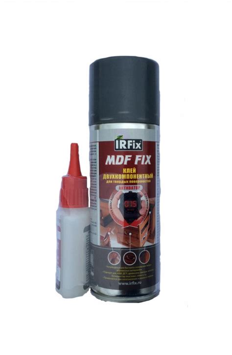 Клей IRFix GLUE-БЕРИ 807 Набор д/экспресс склеивания 200/50мл 20084