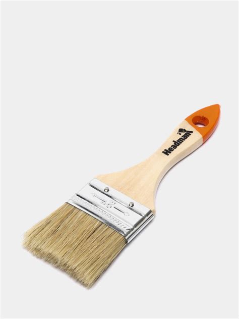 Кисть плоская нат.щетина Mokke Profi 50 мм 8517