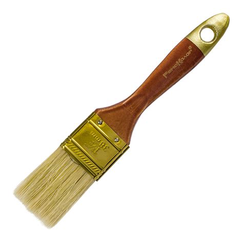 Кисть плоская нат.щетина Mokke Profi 38 мм 8516